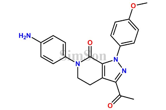3-acetyl-6-(4-aminophenyl)-1-( 4- methoxyphenyl)-1,4,5,6-tetrahydro-7Hpyrazolo[3,4-c] pyridine-7-one