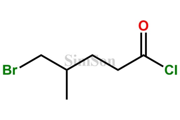 5-Bromo-4-methylpentanoyl chloride