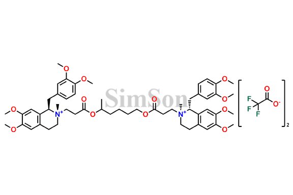 Cisatracurium Beylate EP Impurity I Trifluoroacetate Salt