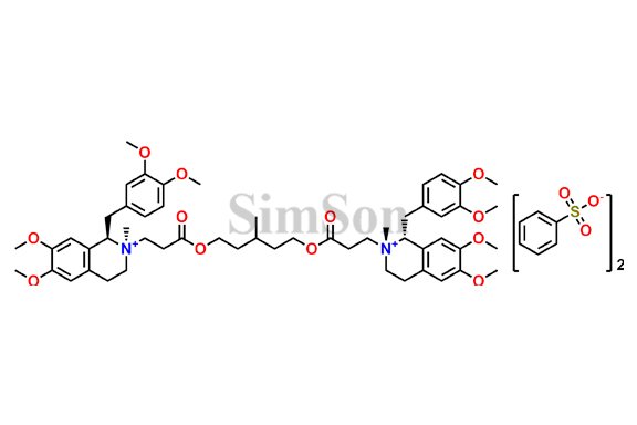 (1R,1`R,2R,2`R)-2,2`-(((3-methylpentane-1,5-diyl)bis(oxy))bis(3-oxopropane-3,1-diyl))bis(1-(3,4-dimethoxybenzyl)-6,7-dimethoxy-2-methyl-1,2,3,4-tetrahydroisoquinolin-2-ium)benzenesulfonate