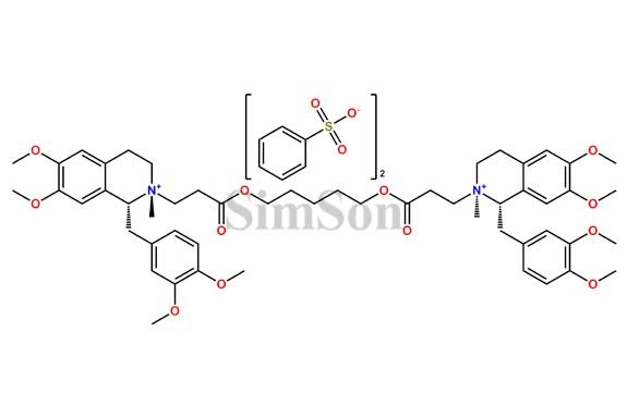 Cisatracurium EP Impurity T (Dibenzensulfonate salt)