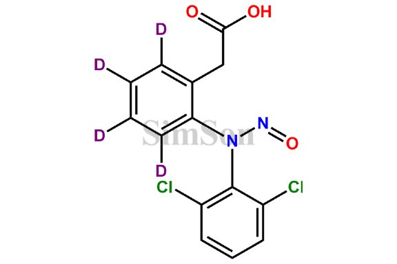 N-Nitroso Diclofenac D4