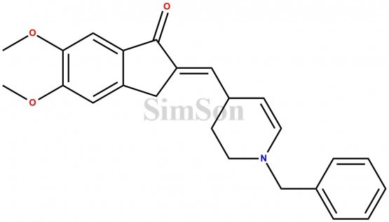 1-Benzyl-4-(5,6-dimethoxy-1-oxoindan-2-yl)methylene-1,2,3,4-tetrahydropyridine