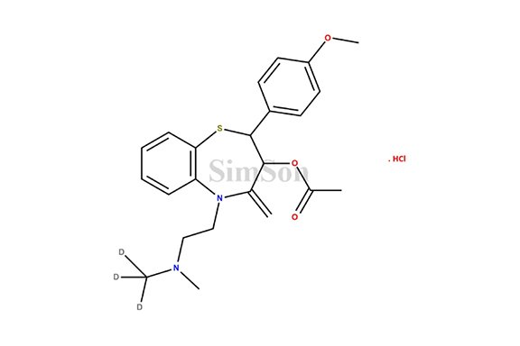 Diltiazem-D3 Hydrochloride