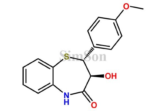 Diltiazem-2-Epimer O-Desacetyl N-Desdimethylaminoethyl Impurity