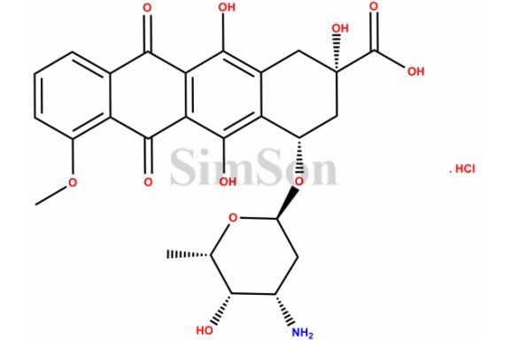 9-Carboxy Doxorubicin Impurity