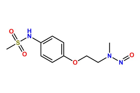 N-(4-(2-(Methyl(nitroso)amino)ethoxy)phenyl)methanesulfonamide