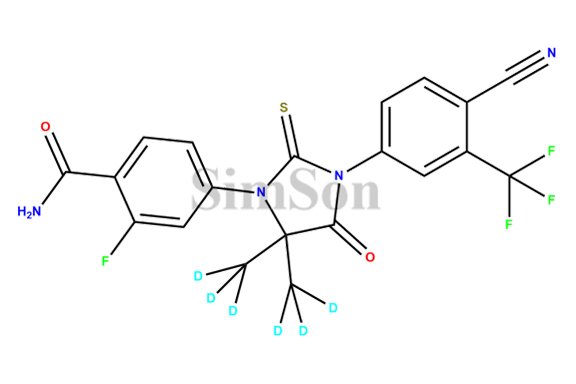 N-Desmethyl Enzalutamide D6