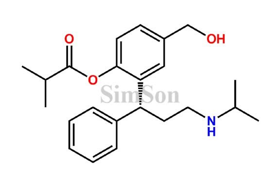 (R)-4-(hydroxymethyl)-2-(3-(isopropylamino)-1-phenylpropyl)phenyl isobutyrate