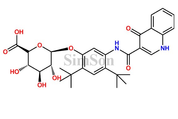 Ivacaftor O-beta-D-glucuronide