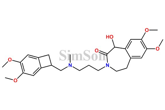 3-(3-(((3,4-dimethoxybicyclo[4.2.0]octa-1,3,5-trien-7-yl)methyl)(methyl)amino)propyl)-1-hydroxy-7,8-dimethoxy-1,3,4,5-tetrahydro-2H-benzo[d]azepine-2-one