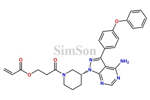 N-Desacryloyl N-(3-Acryloyl-propanoyl) Ibrutinib