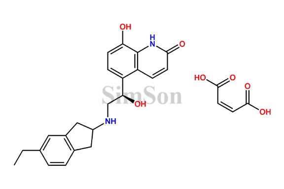 Indacaterol Mono Ethyl Impurity Maleate Salt