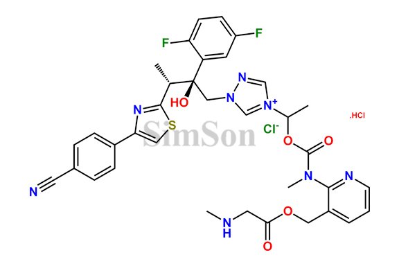 Isavuconazole Impurity 27 (Mixture of Diastereomers)