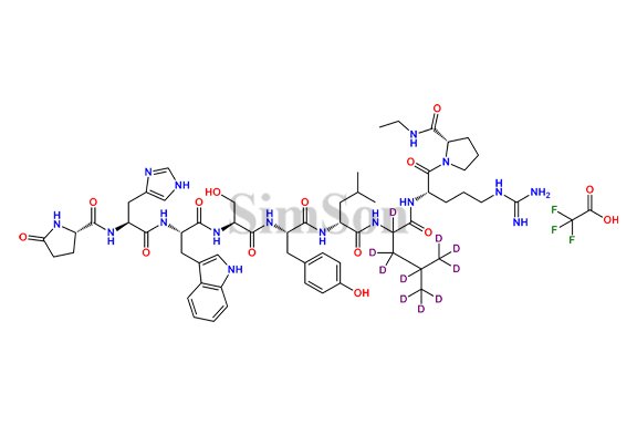 Leuprolide-d10 Trifluoroacetic Acid Salt
