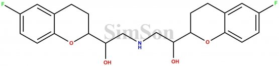 1-(6-Fluorochroman-2-yl)-2-{[2-(6-fluorochroman-2-yl)-2-hydroxyethyl]amino}ethanol