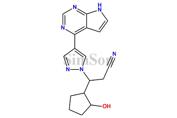Ruxolitinib M18 metabolite(Mixture of diasteriomers)