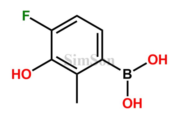 4-Fluoro-3-hydroxy-2-methyl phenyl boronic acid