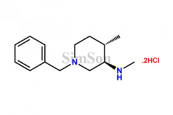 (3R,4S)-1-benzyl-N,4-di-methylpiperidin-3-amine dihydrochloride