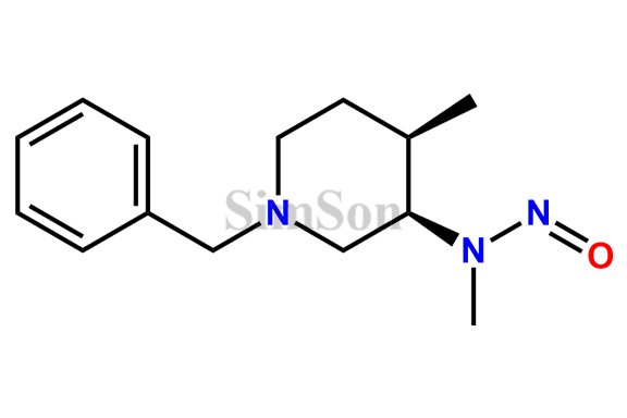 N-((3R,4R)-1-benzyl-4-methylpiperidin-3-yl)-N-methylnitrous amide